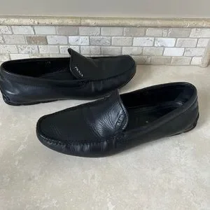 Prada | Shoes | Prada Black Drivers Loafers Size 8 Men  display picture 3